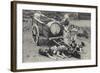 Flemish Milkmaid and Mobile Dairy-null-Framed Photographic Print