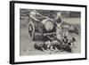 Flemish Milkmaid and Mobile Dairy-null-Framed Photographic Print