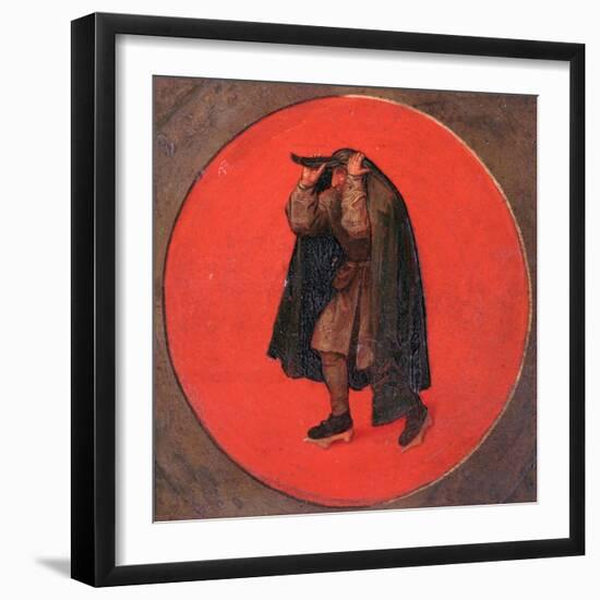 Flemish Proverb, C1558-1560-Pieter Bruegel the Elder-Framed Giclee Print