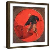 Flemish Proverb, C1558-1560-Pieter Bruegel the Elder-Framed Giclee Print