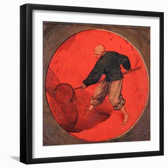 Flemish Proverb, C1558-1560-Pieter Bruegel the Elder-Framed Giclee Print