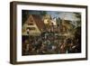 Flemish Proverbs, 1559-Pieter Bruegel the Elder-Framed Giclee Print