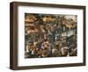 Flemish Proverbs-Pieter Brueghel the Younger-Framed Premium Giclee Print