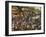 Flemish Proverbs-Pieter Brueghel the Younger-Framed Giclee Print