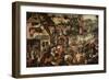 Flemish Proverbs-Pieter Brueghel the Younger-Framed Giclee Print