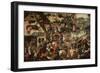 Flemish Proverbs-Pieter Brueghel the Younger-Framed Giclee Print