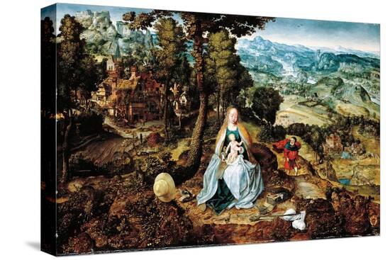 Stretched Canvas Print, , large