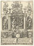 Coat of arms of the Antwerp Guild of Saint Luke, 1500-49-Flemish School-Giclee Print