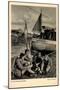 Flensburg, An Der Förde, Boot Christa, Jugend, Wanderer-null-Mounted Giclee Print