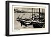 Flensburg, Partie Im Hafen, Segelschiff, Uferansicht-null-Framed Giclee Print