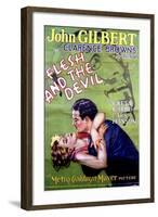 Flesh and the Devil - Movie Poster Reproduction-null-Framed Photo