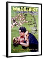 Flesh and the Devil - Movie Poster Reproduction-null-Framed Photo