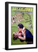 Flesh and the Devil - Movie Poster Reproduction-null-Framed Photo