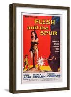 Flesh and the Spur-null-Framed Art Print