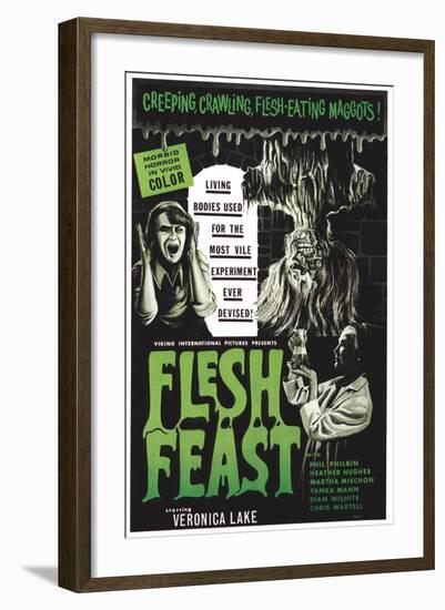 Flesh Feast, 1970-null-Framed Photo