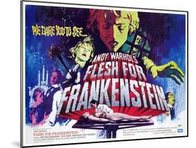 Flesh For Frankenstein, Monique Van Vooren, Joe Dallesandro, Udo Kier, Dalila Di Lazzaro, 1973-null-Mounted Photo