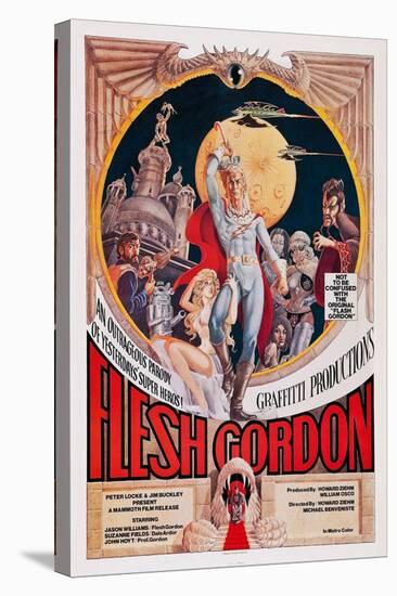 Flesh Gordon-null-Stretched Canvas