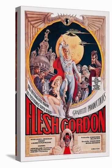 Flesh Gordon-null-Stretched Canvas