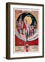 Flesh Gordon-null-Framed Art Print