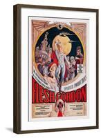 Flesh Gordon-null-Framed Art Print