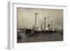 Flettner Rotorschiff Barbara Im Hamburger Hafen-null-Framed Giclee Print