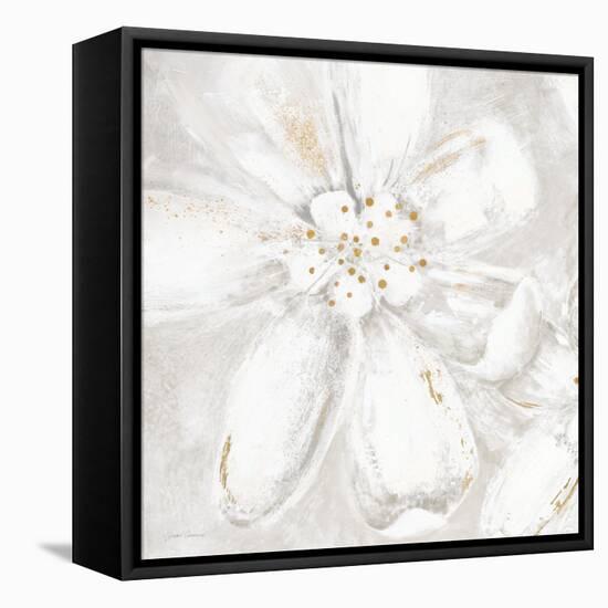 Fleur Blanc 1-Jurgen Gottschlag-Framed Stretched Canvas