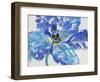 Fleur Bleue I-Tim OToole-Framed Art Print