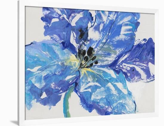 Fleur Bleue I-Tim OToole-Framed Art Print