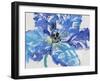 Fleur Bleue I-Tim OToole-Framed Art Print