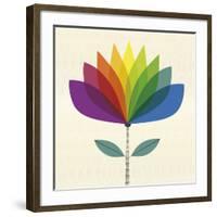 Fleur Chroma II-Sophie Ledesma-Framed Giclee Print