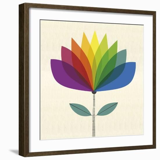 Fleur Chroma II-Sophie Ledesma-Framed Giclee Print