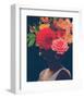 Fleur Collage I-Victoria Borges-Framed Art Print