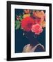 Fleur Collage I-Victoria Borges-Framed Art Print