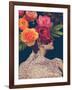 Fleur Collage II-Victoria Borges-Framed Art Print