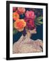 Fleur Collage II-Victoria Borges-Framed Art Print