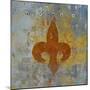 Fleur de Lis 2-Maeve Harris-Mounted Giclee Print