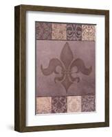 Fleur de Lis II-Todd Williams-Framed Art Print