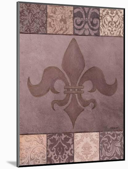 Fleur de Lis II-Todd Williams-Mounted Art Print