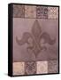 Fleur de Lis II-Todd Williams-Framed Stretched Canvas