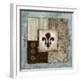 Fleur de Lis II-Michael Marcon-Framed Premium Giclee Print