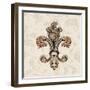 Fleur de Lis Motif I-Gregory Gorham-Framed Art Print