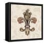 Fleur de Lis Motif I-Gregory Gorham-Framed Stretched Canvas