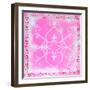 Fleur De Lis Pink Fantasy-Megan Aroon Duncanson-Framed Art Print