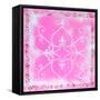 Fleur De Lis Pink Fantasy-Megan Aroon Duncanson-Framed Stretched Canvas