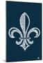 Fleur de Lis Saints Go Marching In Lyrics Poster-null-Mounted Poster