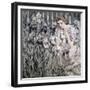 Fleur de Lis-Robert Payton Reid-Framed Giclee Print