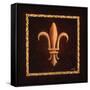 Fleur De Lys - Clovis-Marilyn Dunlap-Framed Stretched Canvas