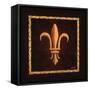 Fleur De Lys - Clovis-Marilyn Dunlap-Framed Stretched Canvas