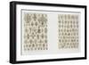 Fleur De Lys Designs from Every Age and from All around the World, from 'Art and Industry'-Jean Francois Albanis De Beaumont-Framed Giclee Print
