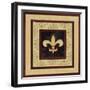 Fleur de Lys I-Janice Gaynor-Framed Premium Giclee Print